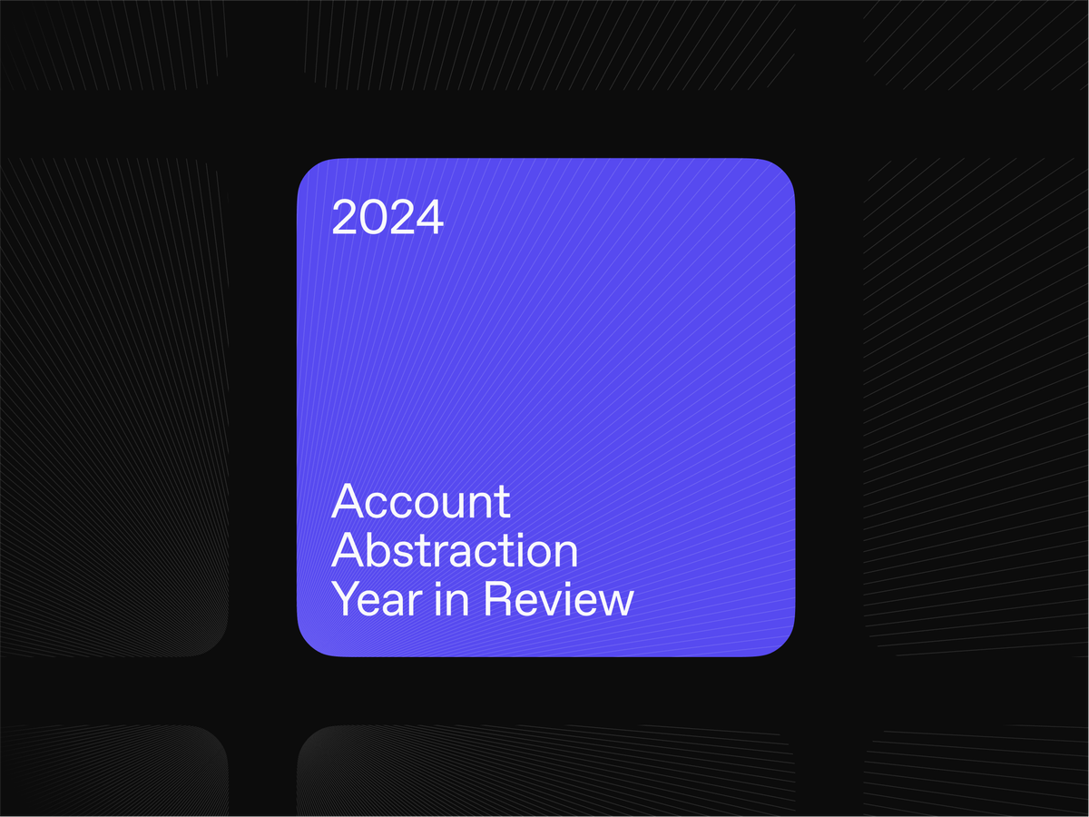 Account Abstraction 2024