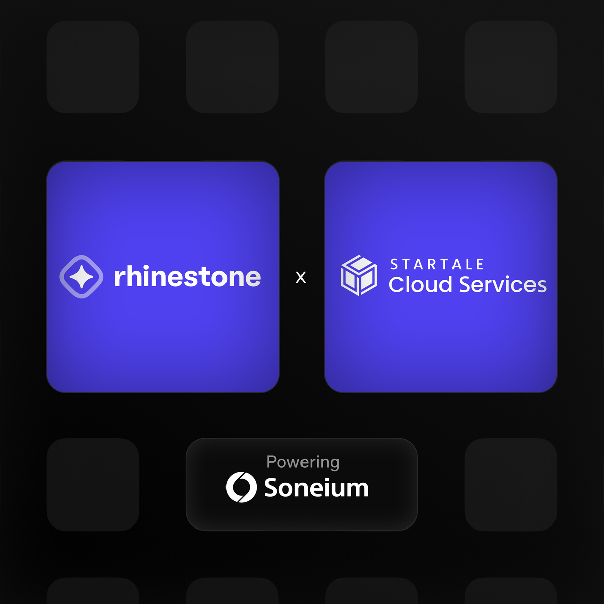 Soneium Account Abstraction powered by Rhinestone and Startale Cloud Services
